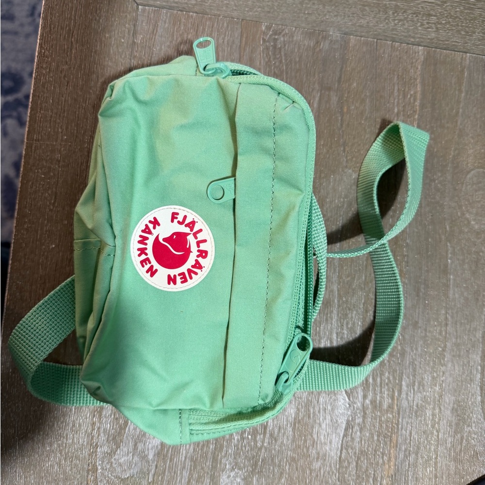 Fjallraven Mint Green Crossbody Bag